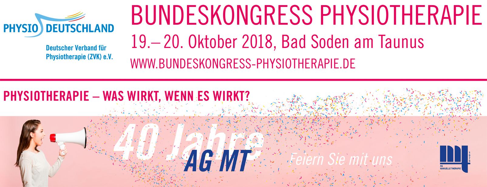 ZVK Bundeskongress Physiotherapie 2018 Signatur RZ02