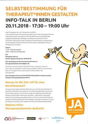 Infotalk Berufskammer 20 11 2018